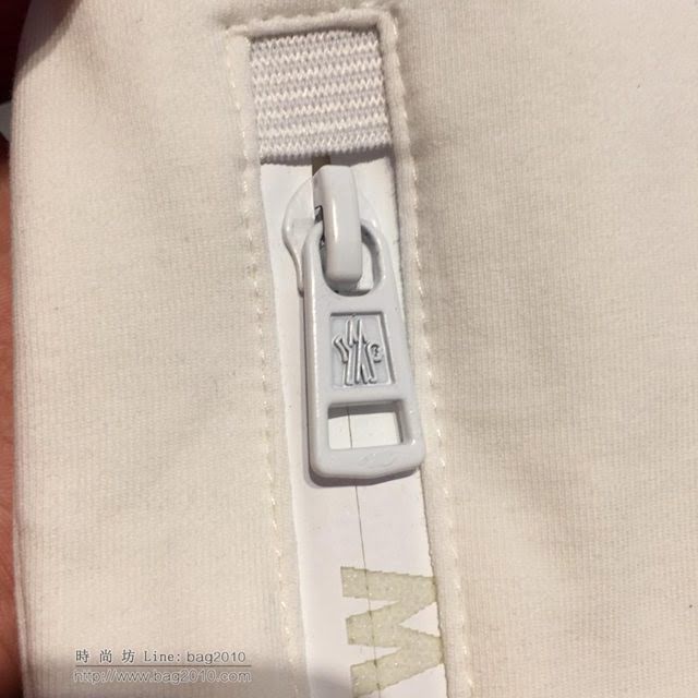 Moncler運動褲 19春夏薄款 盟可睞白色休閒褲  tzy1750